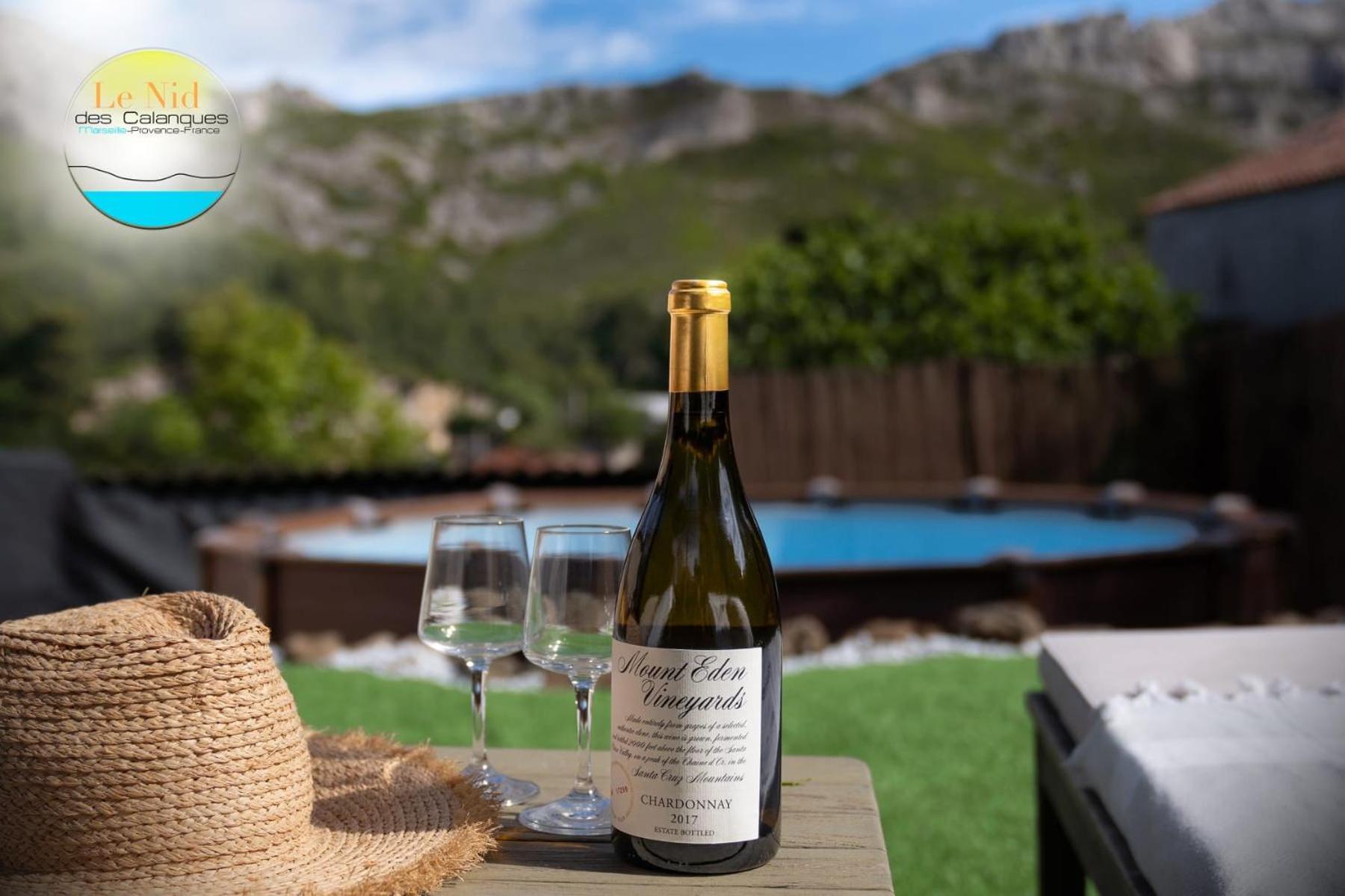 Le Nid Des Calanques Et Son Jacuzzi Appartement Marseilles Buitenkant foto