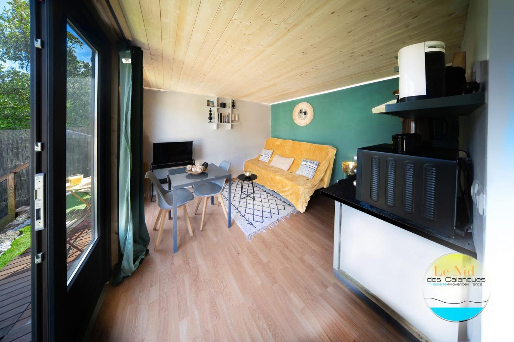 Le Nid Des Calanques Et Son Jacuzzi Appartement Marseilles Buitenkant foto
