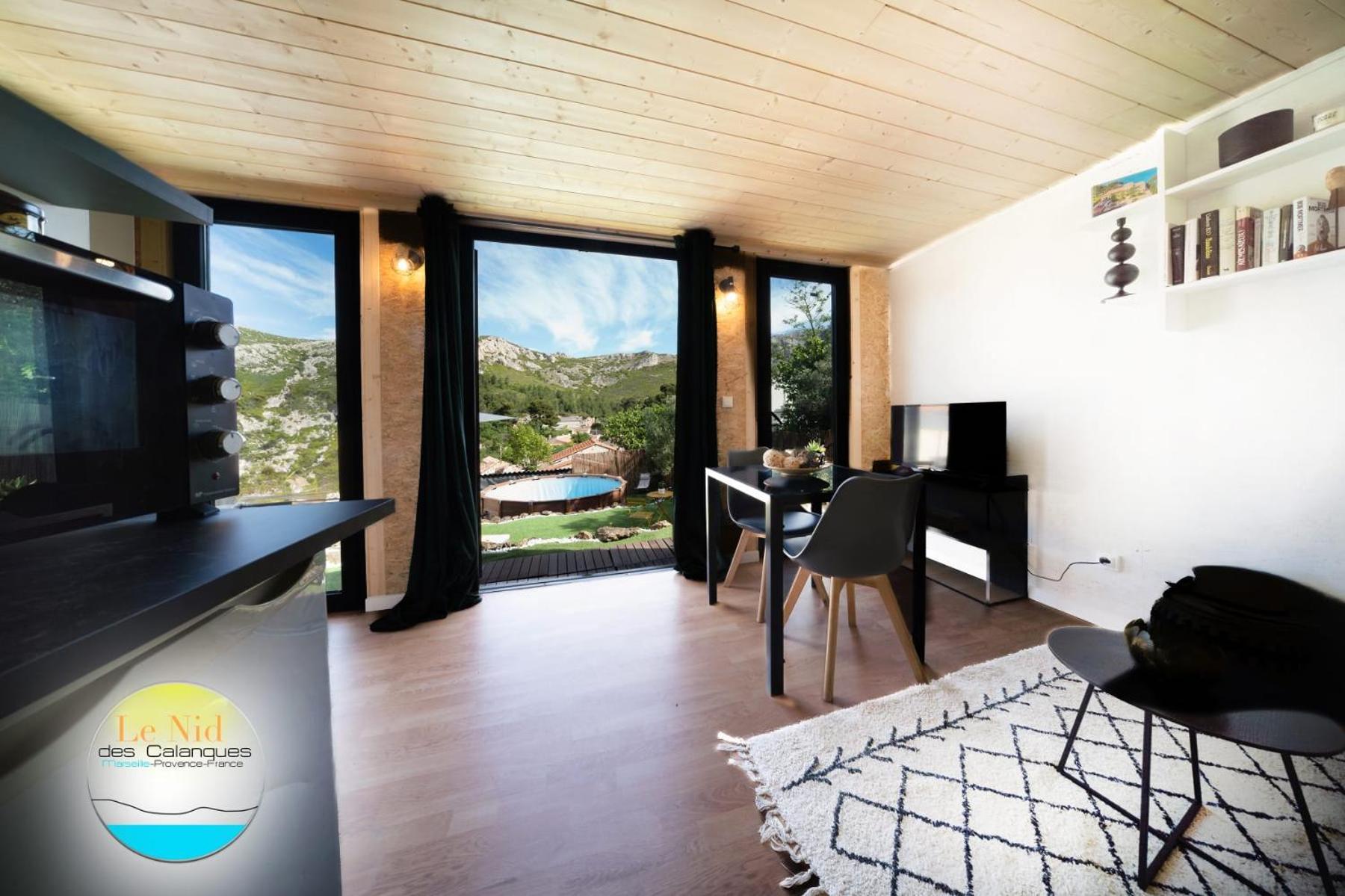 Le Nid Des Calanques Et Son Jacuzzi Appartement Marseilles Buitenkant foto